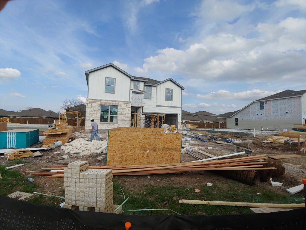 New construction homes. Liberty hill, TX